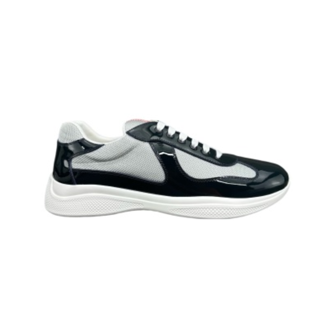 Prada Sneakers America's Cup — Bright Black Grey