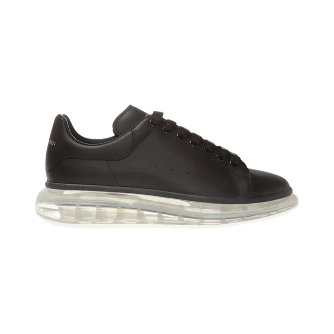 Alexander McQueen Sneakers Oversized Sneaker — Clear Sole - Black