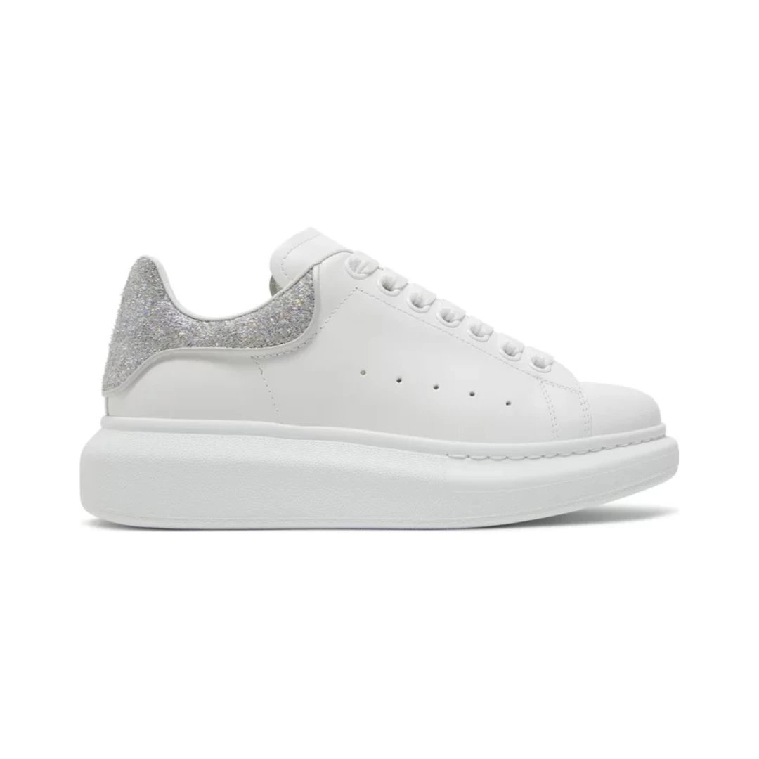 Alexander McQueen Sneakers Oversized Sneaker — White Holographic