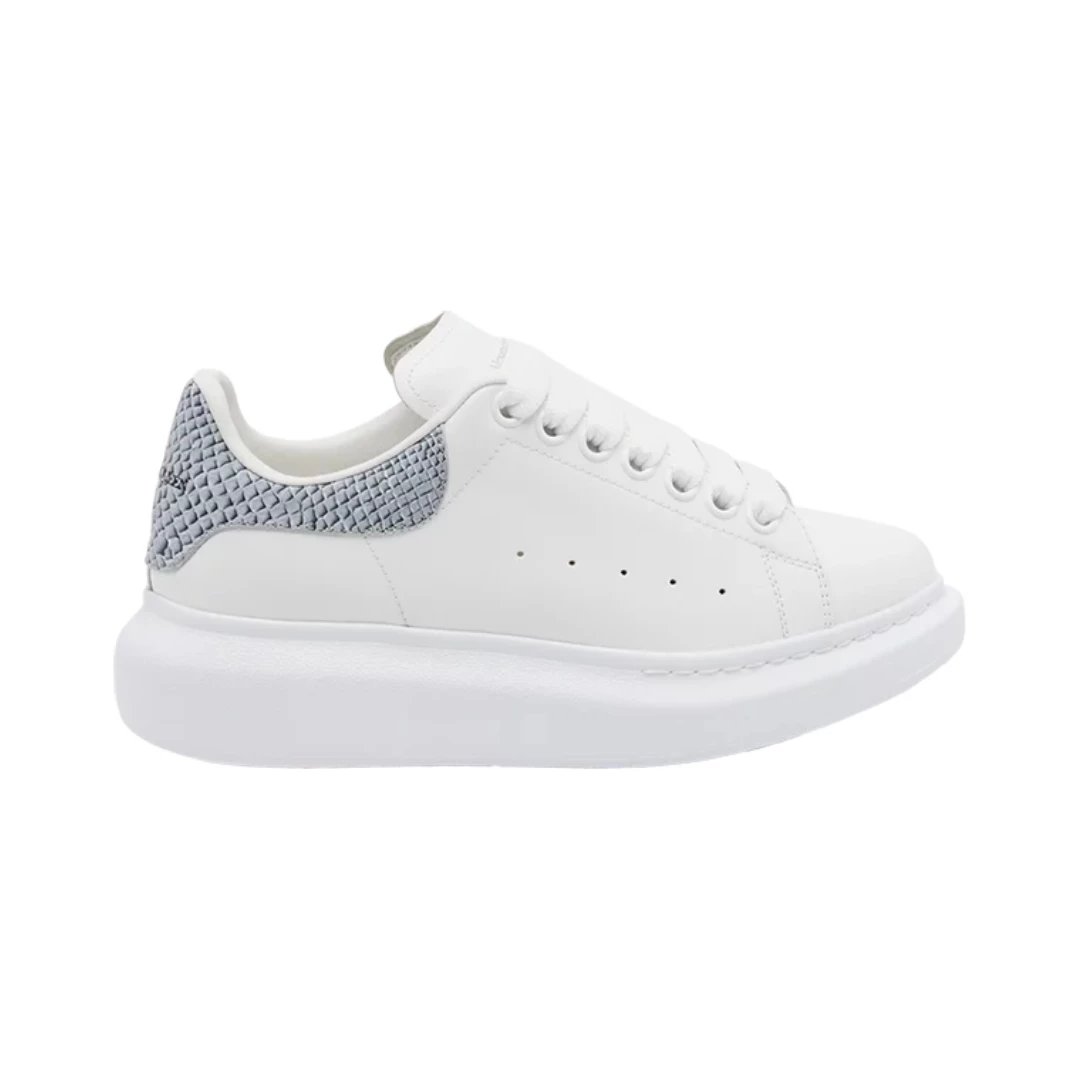 Alexander McQueen Sneakers Oversized Sneaker — White Ice Snake Print