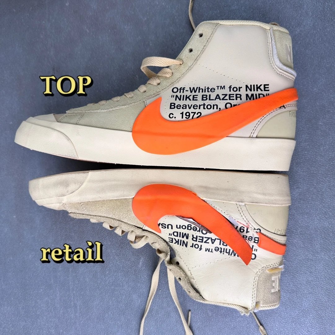 Nike Sneakers Blazer Mid Off-White collaboration high-top image 11