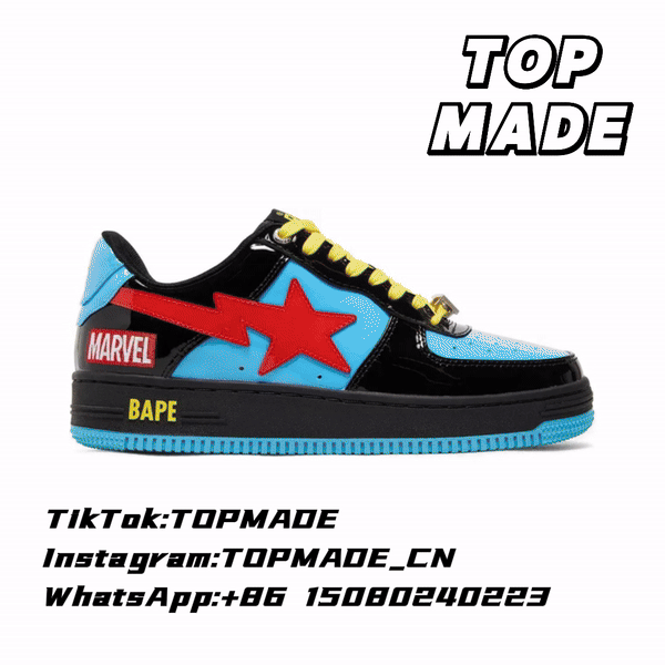  Marvel x BAPE Blue 