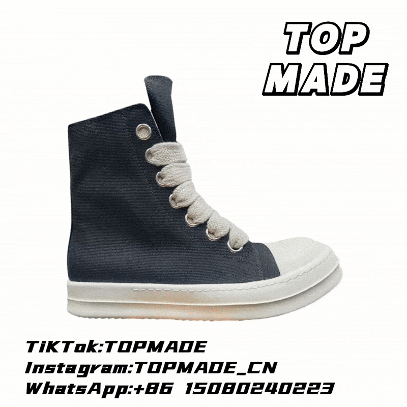 Ri * k Owens RO High Top Coarse Lace Collection (8)