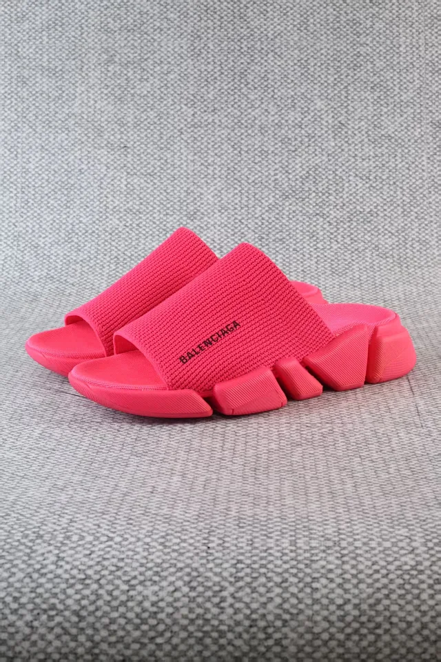 Balenciaga Slippers Logo Knit with Segmented Sole product detail image 3