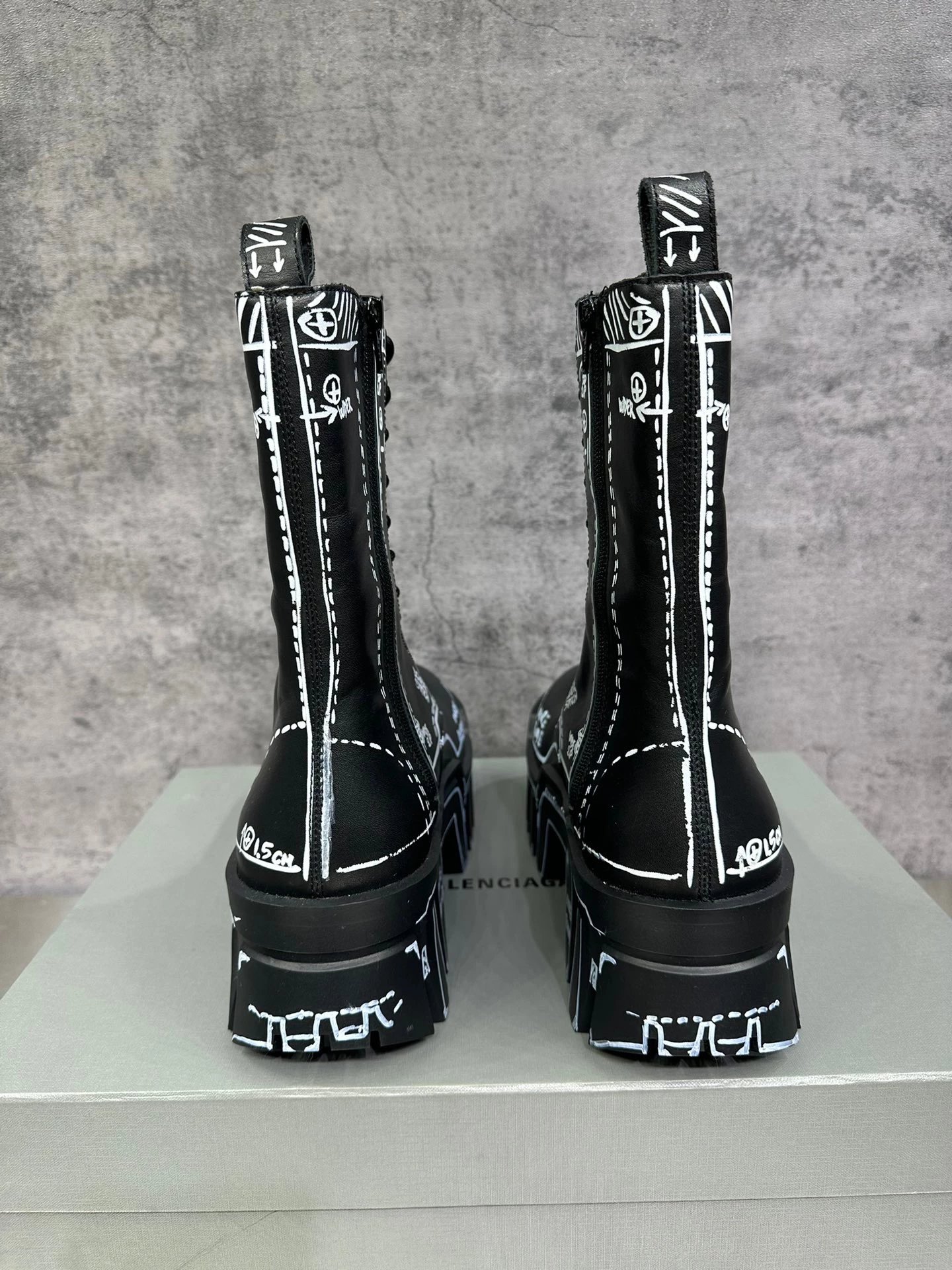 Balenciaga Leather Shoes Bulldozer Derby image 13