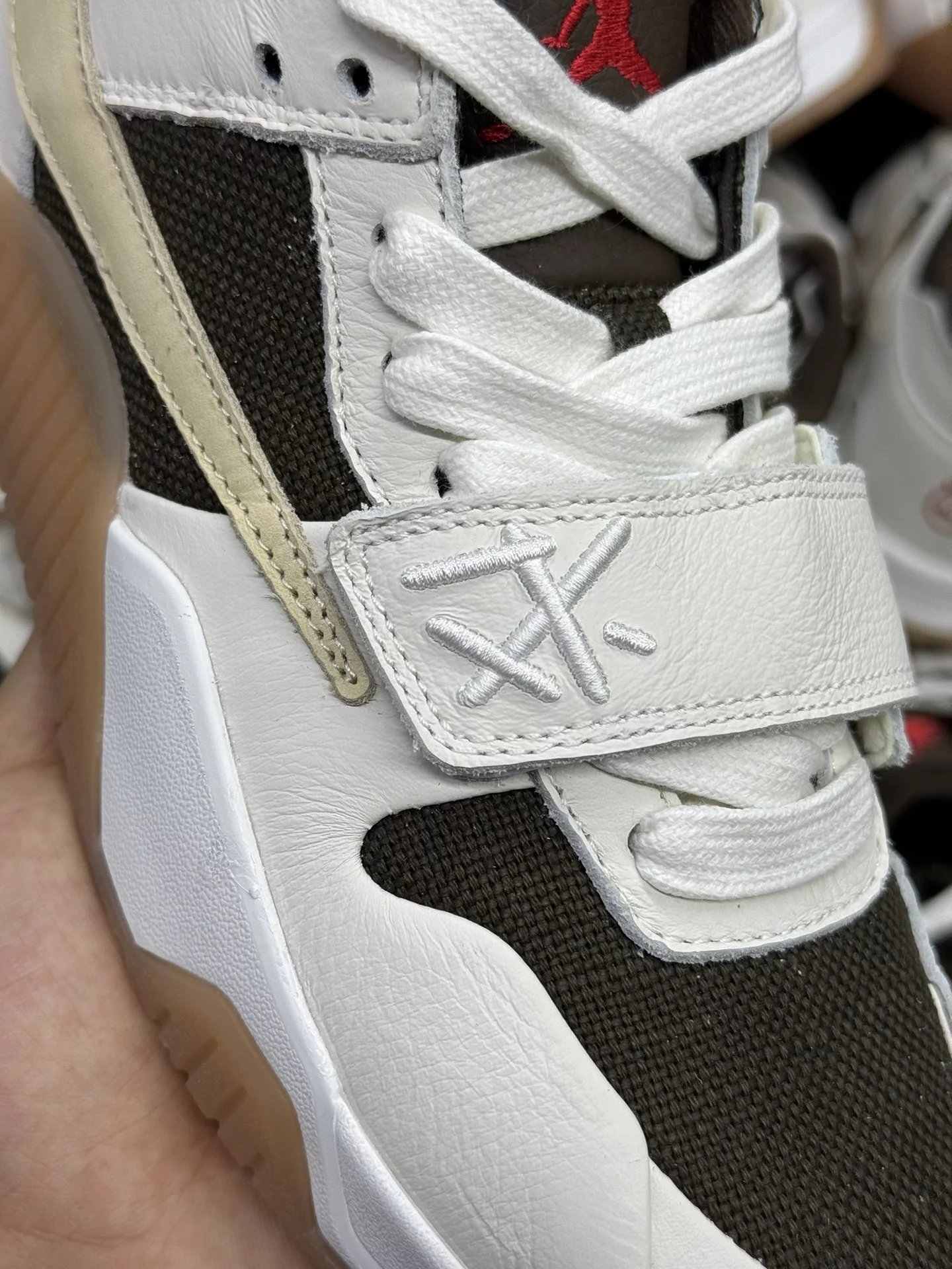 Nike Sneakers Jumpman Jack with forefoot strap and reverse Swoosh image 11