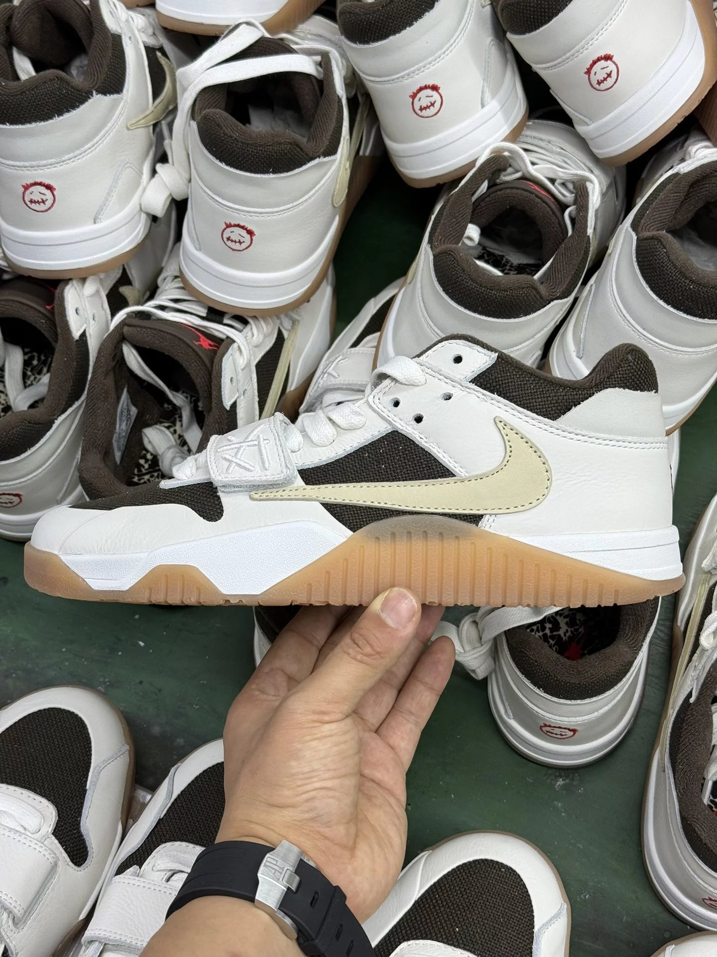 Nike Sneakers Jumpman Jack with forefoot strap and reverse Swoosh image 7