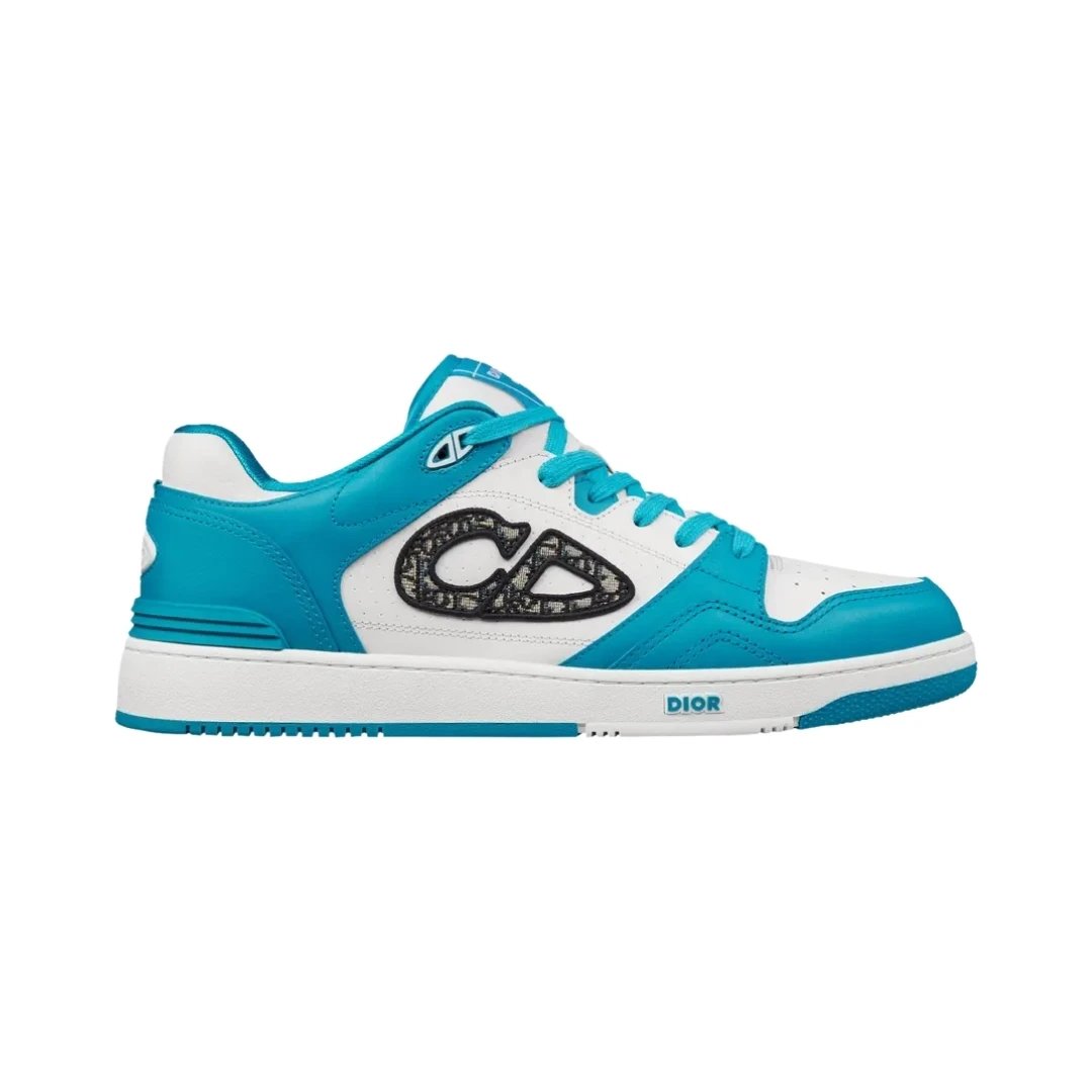Dior Sneakers B57 low-top — Dior Oblique - Blue White Beige
