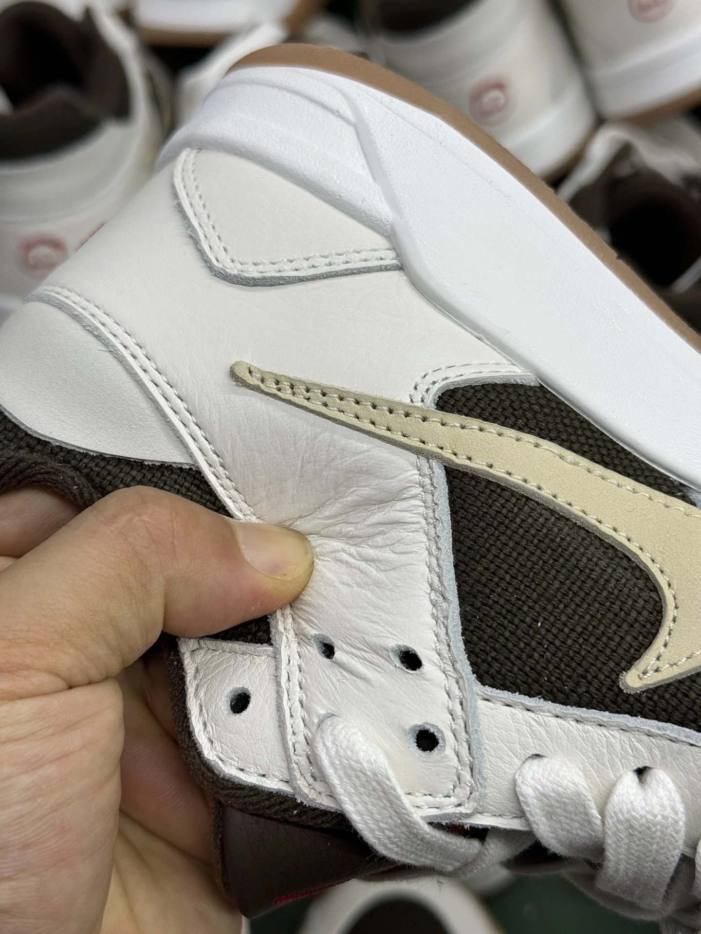 Nike Sneakers Jumpman Jack with forefoot strap and reverse Swoosh image 13