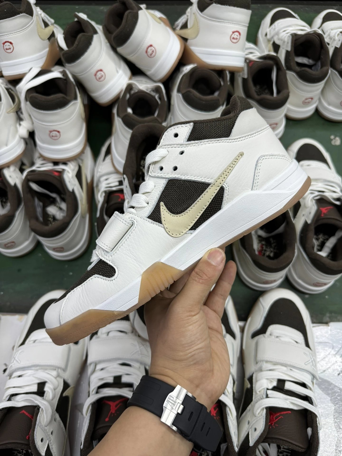Nike Sneakers Jumpman Jack with forefoot strap and reverse Swoosh image 8