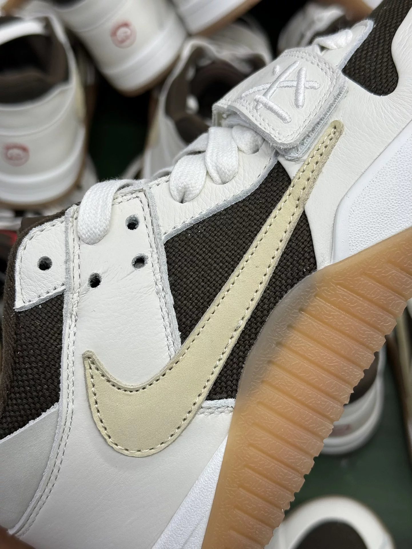 Nike Sneakers Jumpman Jack with forefoot strap and reverse Swoosh image 12