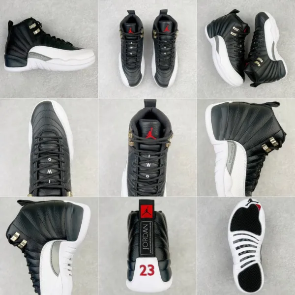 Air Jordan 12 Retro University Blue Sneakers Basketball Shoes - 21