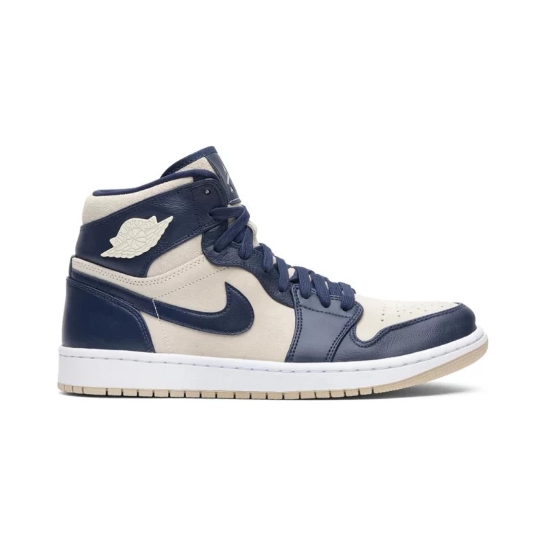 Nike Sneakers Air Jordan 1 High-Top — Navy Cream