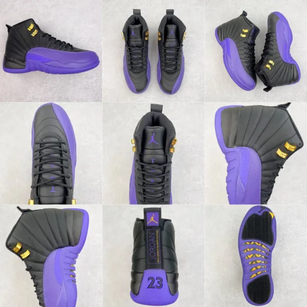Air Jordan 12 Retro University Blue Sneakers Basketball Shoes - 22