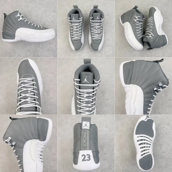 Air Jordan 12 Retro University Blue Sneakers Basketball Shoes - 32