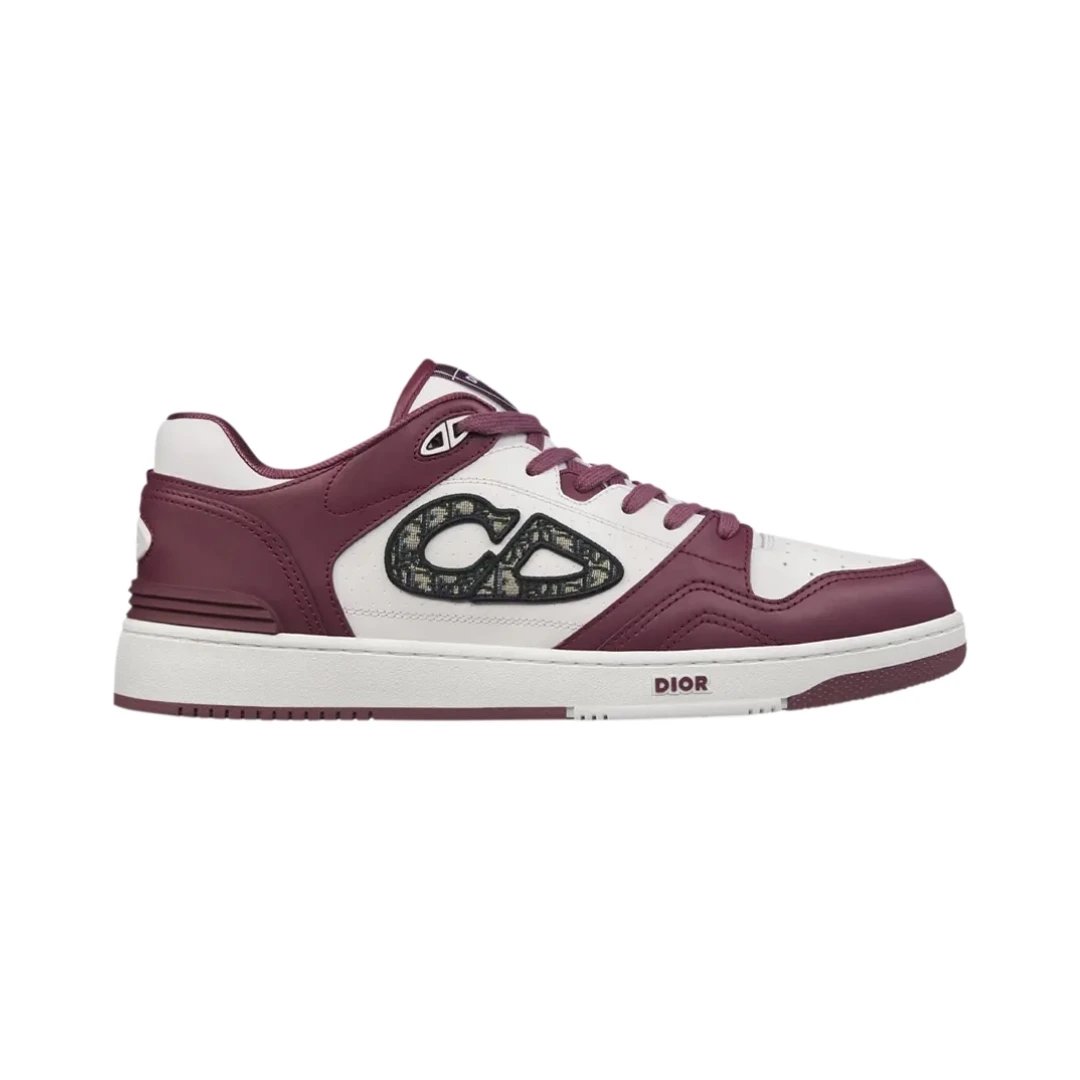 Dior Sneakers B57 low-top — Dior Oblique - Burgundy