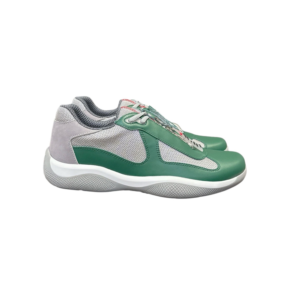 Prada Sneakers America's Cup — Green Grey