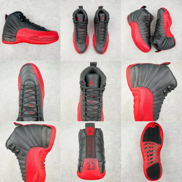 Air Jordan 12 Retro University Blue Sneakers Basketball Shoes - 25