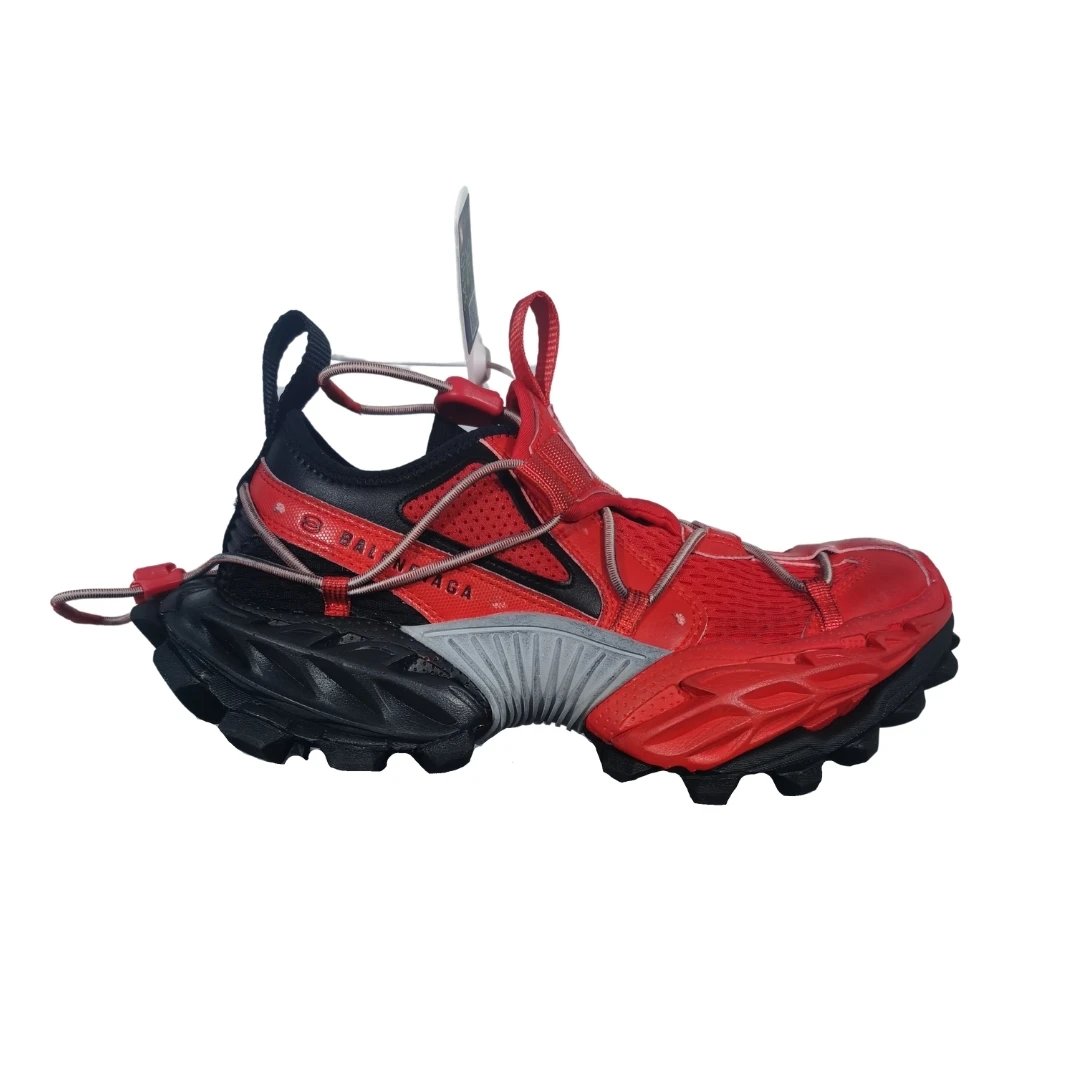 Balenciaga Sneakers Hike Drawstring — Red