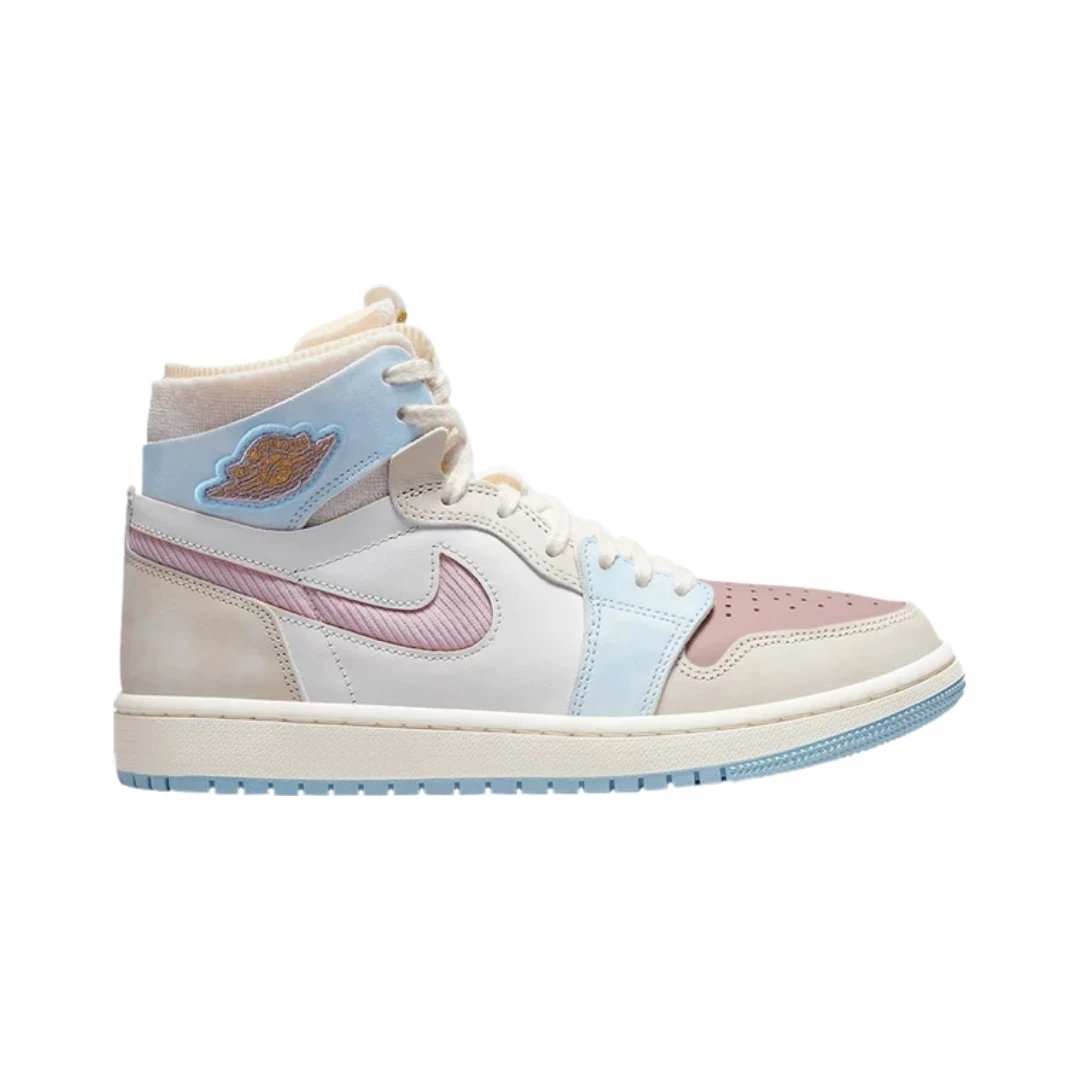 Nike Sneakers Air Jordan 1 High-Top — Pink Oxford Plum Fog