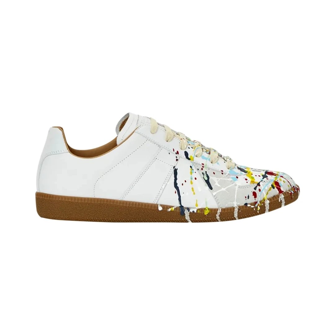 Paint Splatter - White (customized color matching is non refundable and non exchangeable)