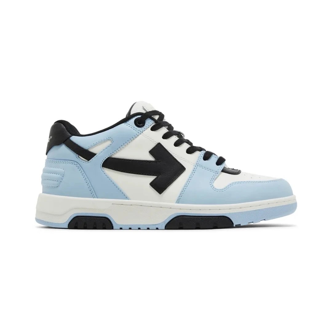 Light Blue Black White