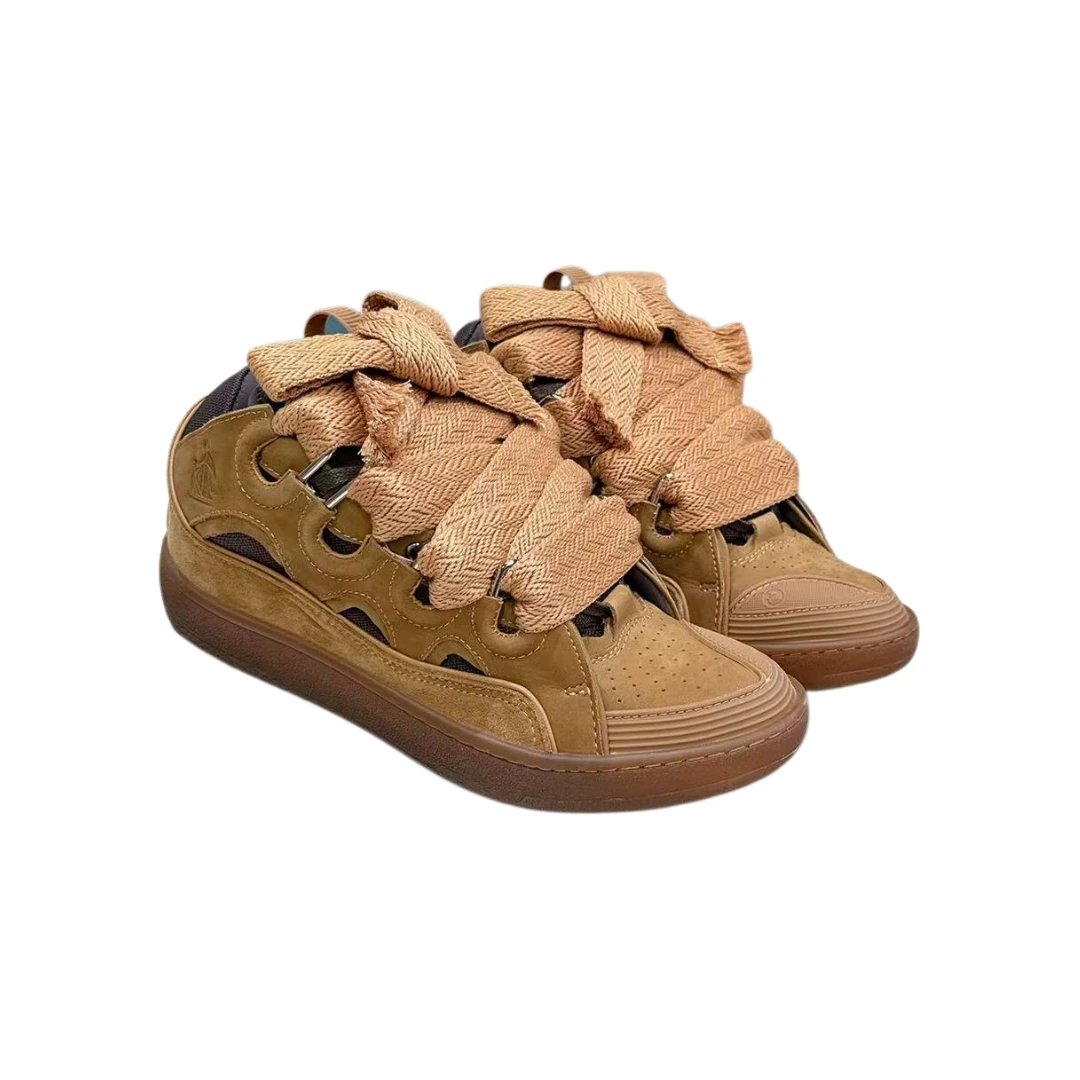 Lanvin Sneakers Curb — Light Brown