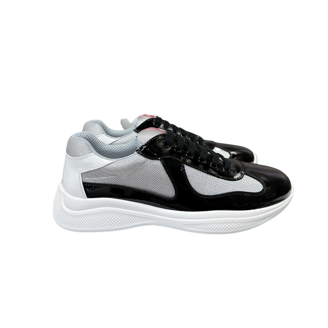 Prada Sneakers America's Cup — Black White Grey