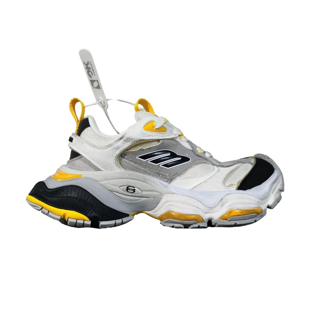 Balenciaga Sneakers Cargo Sneaker — White Grey Yellow