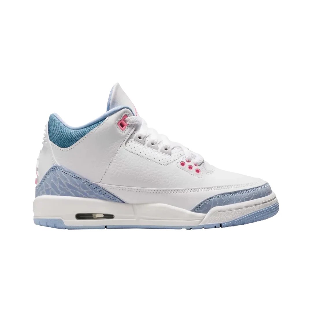 Jordan Sneakers Air 3 — White Cobalt Bliss