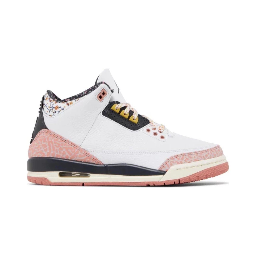 Jordan Sneakers Air 3 — Vintage Floral