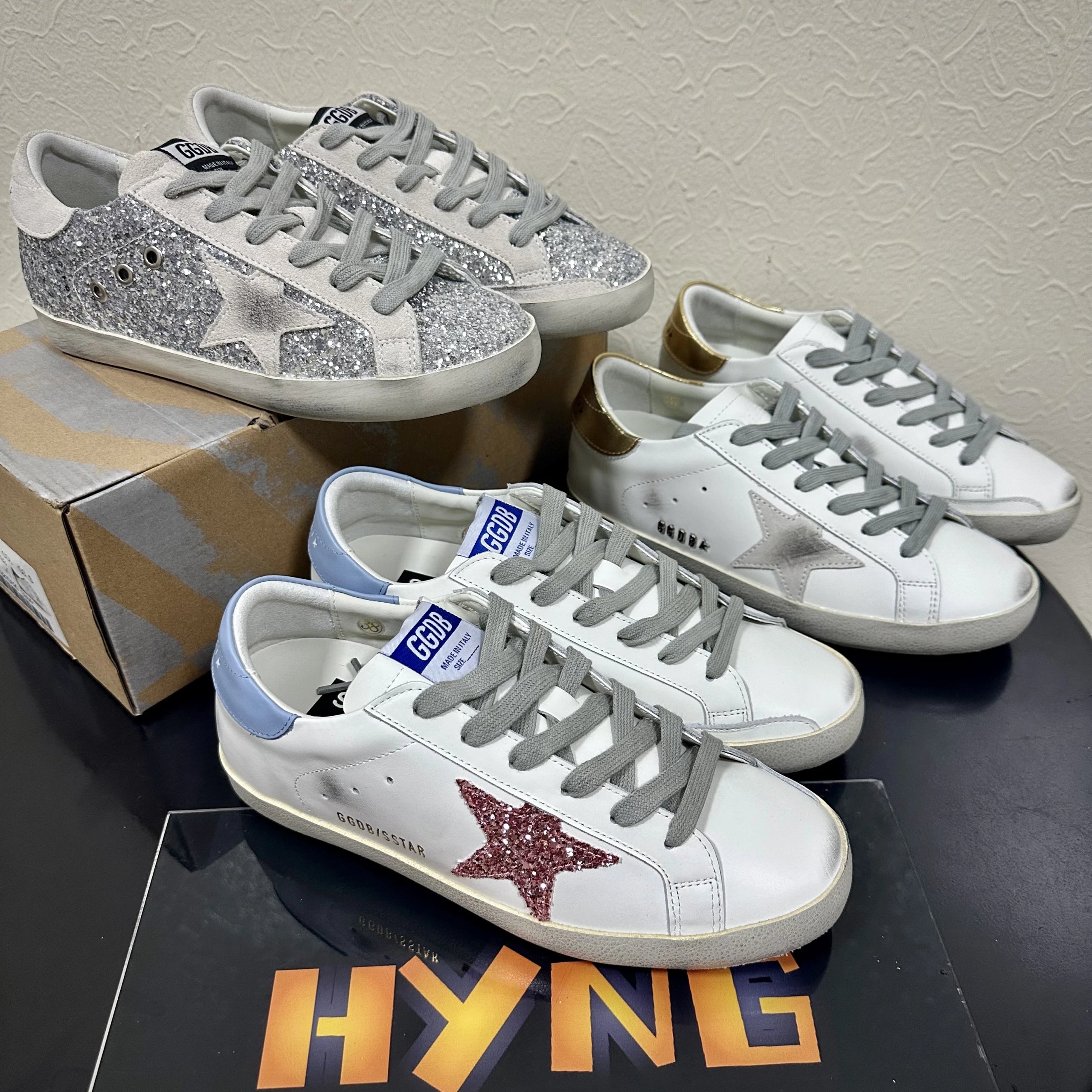 GGDB Distressed Low Top Sneaker