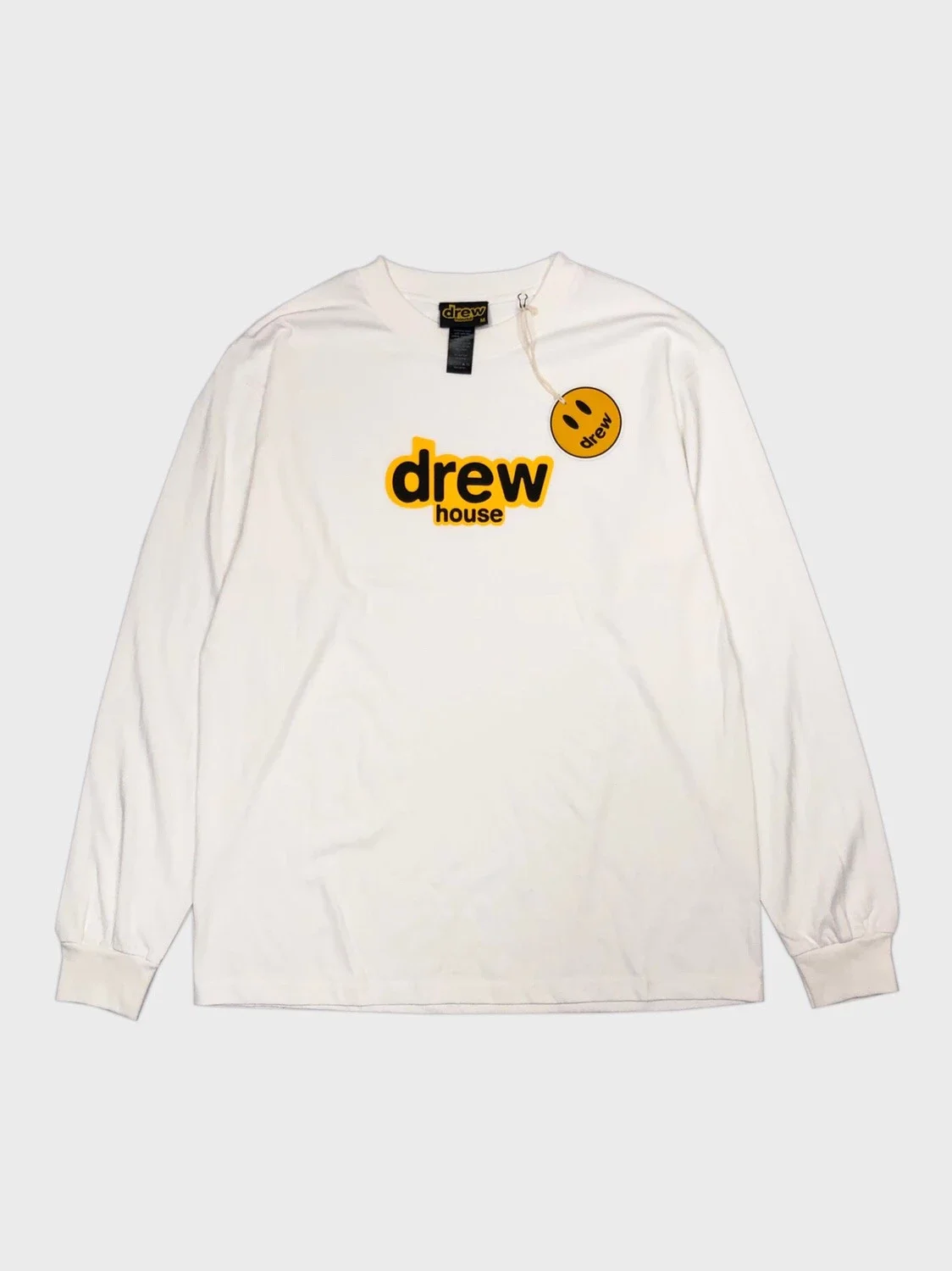 DREW drew house basic logo shirt DREW 基础字母长袖T恤