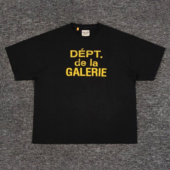 GALLERY DEPT. 2023SS vintage big logo printed short sleeve shirt tee distressed large text printed vintage craft distressed short sleeve t-shirt
