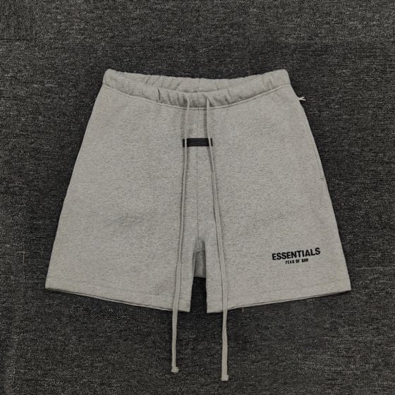 FOG FEA OF GOD ESSENTIALS flock logo printed sweater shorts