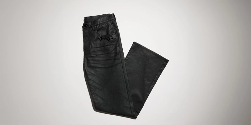 G 26ss Coated Jeans