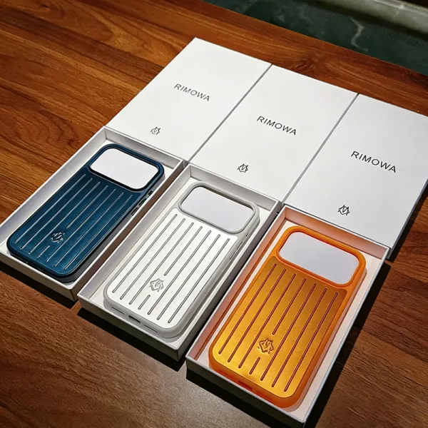 Design Ribbed Texture Navy Blue Phone Case - 5