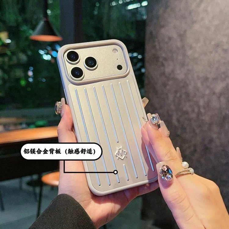Design Ribbed Texture Navy Blue Phone Case - 15