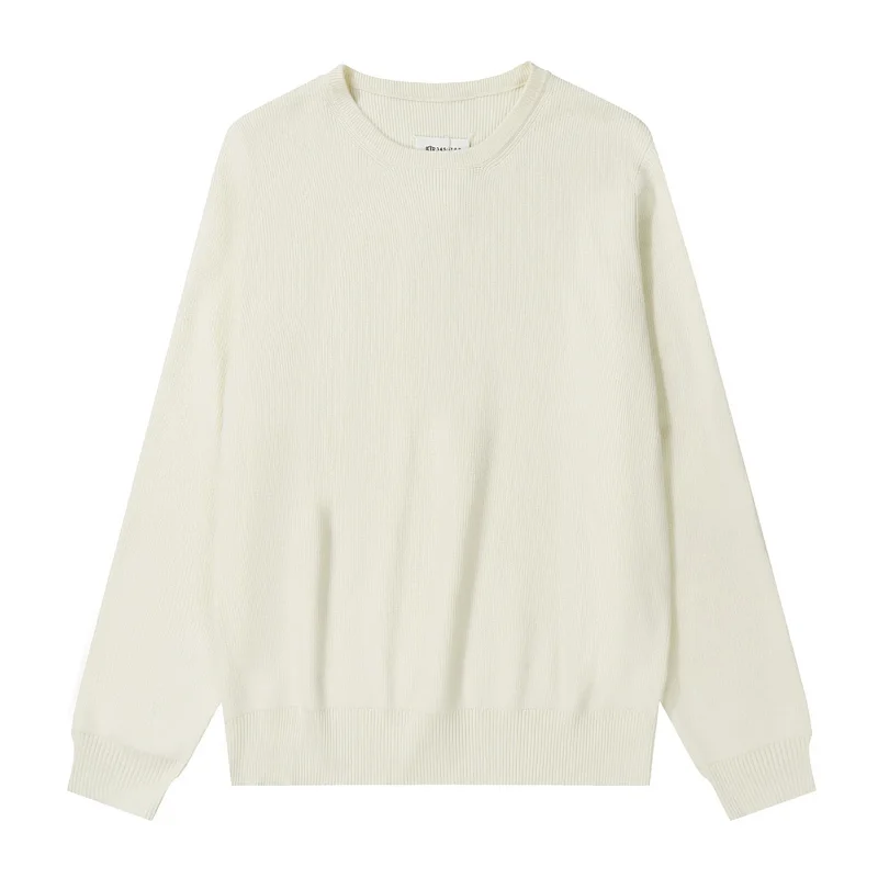 Maison Margiela Black And White Striped Crewneck Sweater