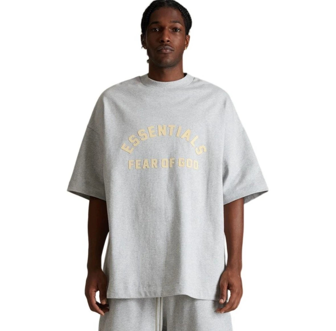 Fear of God Essentials Logo T-Shirt Black - 4