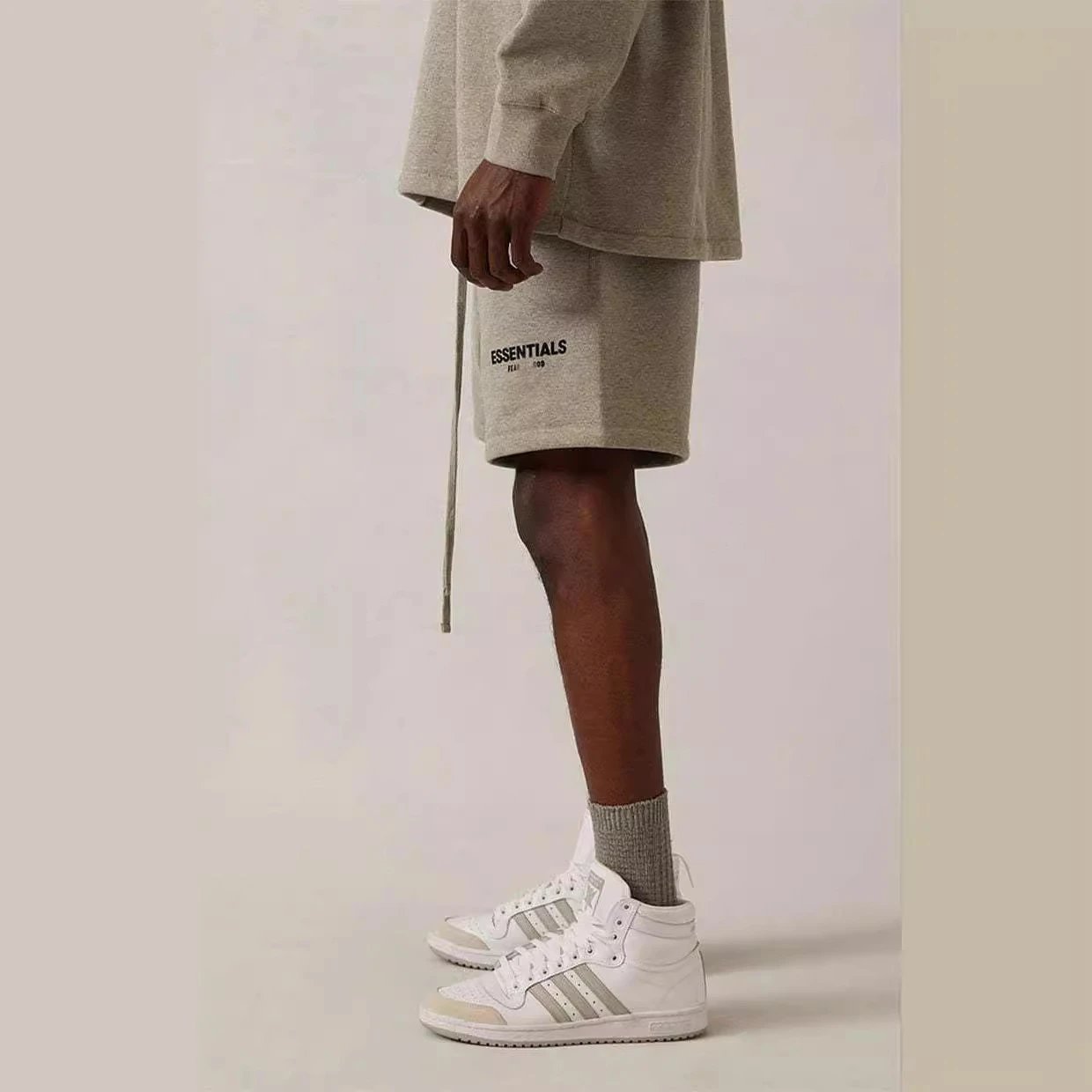 Fear of God Essentials Logo T-Shirt Black - 9