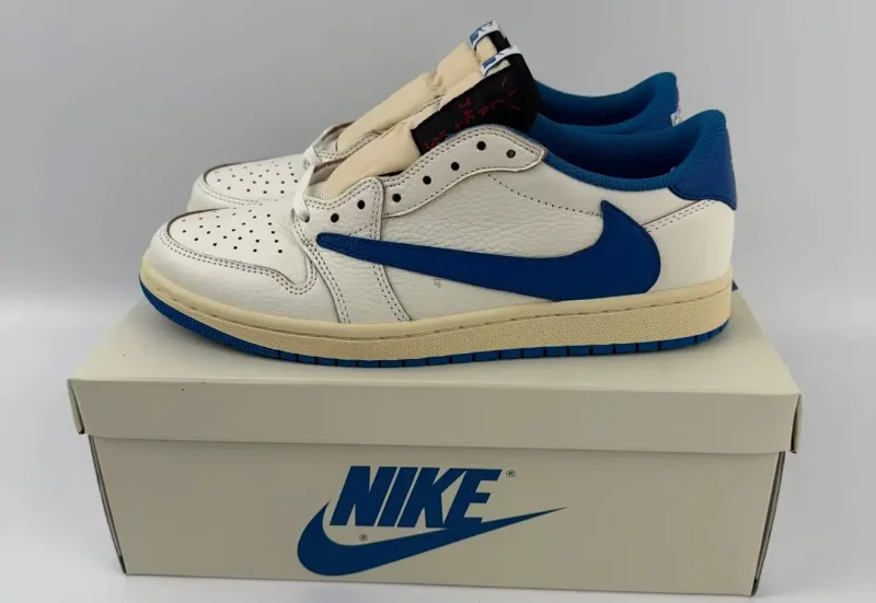 White and blue SKU image