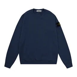thumbnail for ST0NE Compass Badge Pullover Crewneck Sweatshirt - Seven
