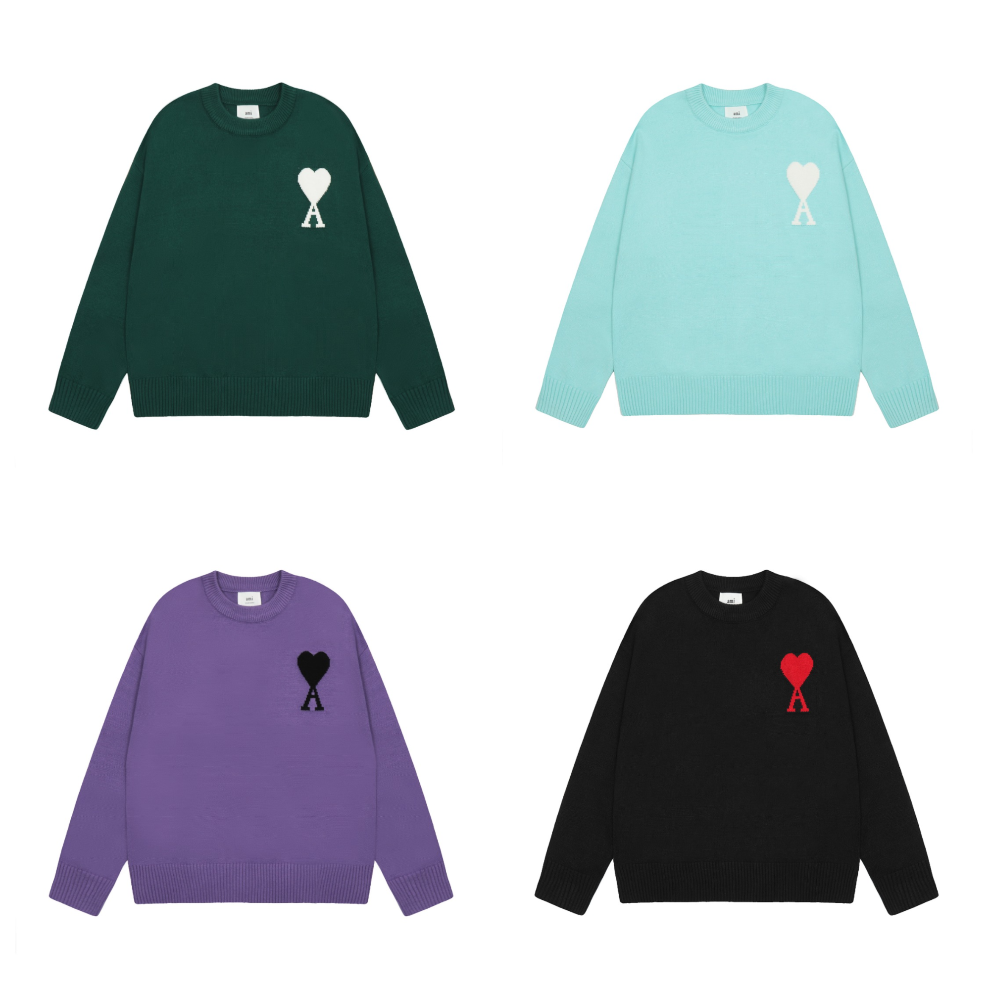 AM Love Heart Sweater 2024ss