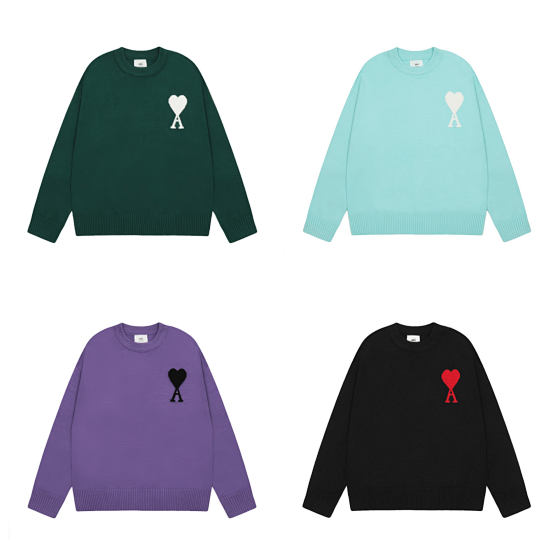 AM Love Heart Sweater 2024ss