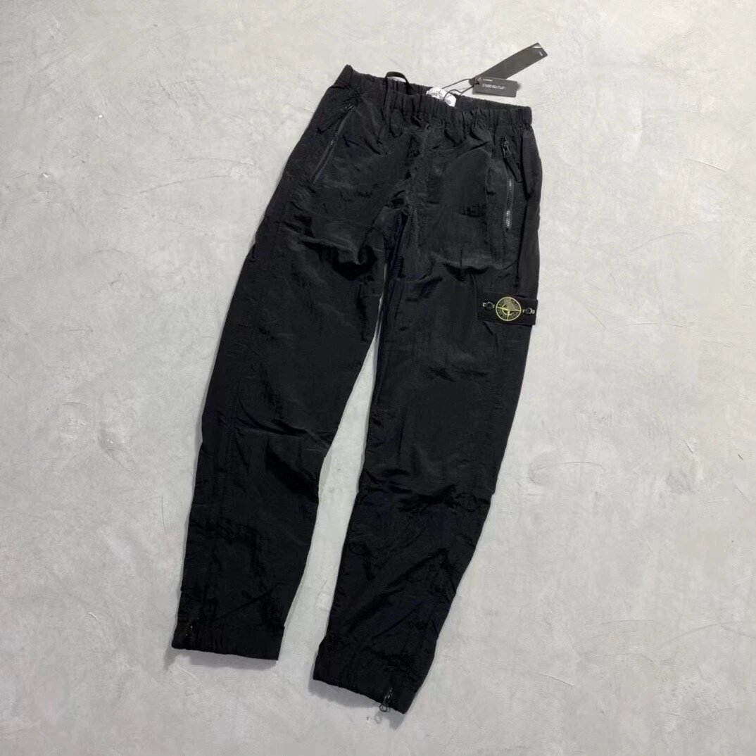 Stone Island Black Cargo Pants