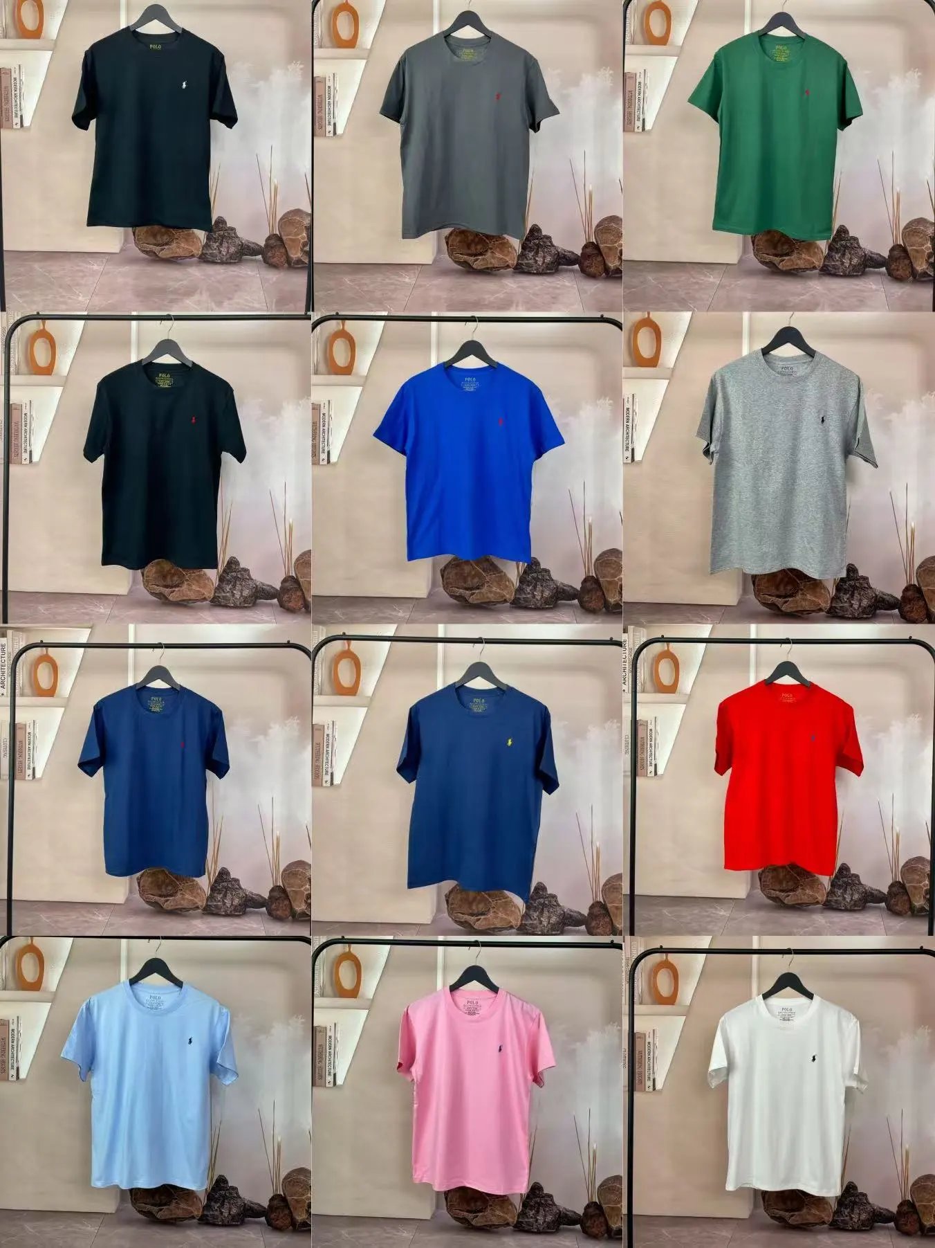 Men's Polo T-Shirts in Multiple Colors