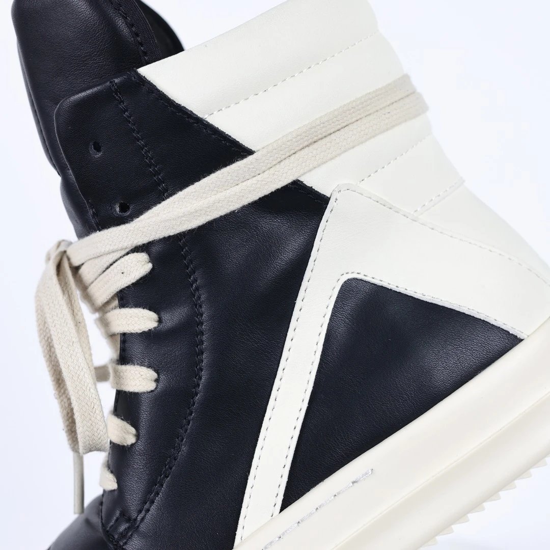 Rick Owens DRKSHDW Ramones High-Top Sneakers Black / Gray - 15