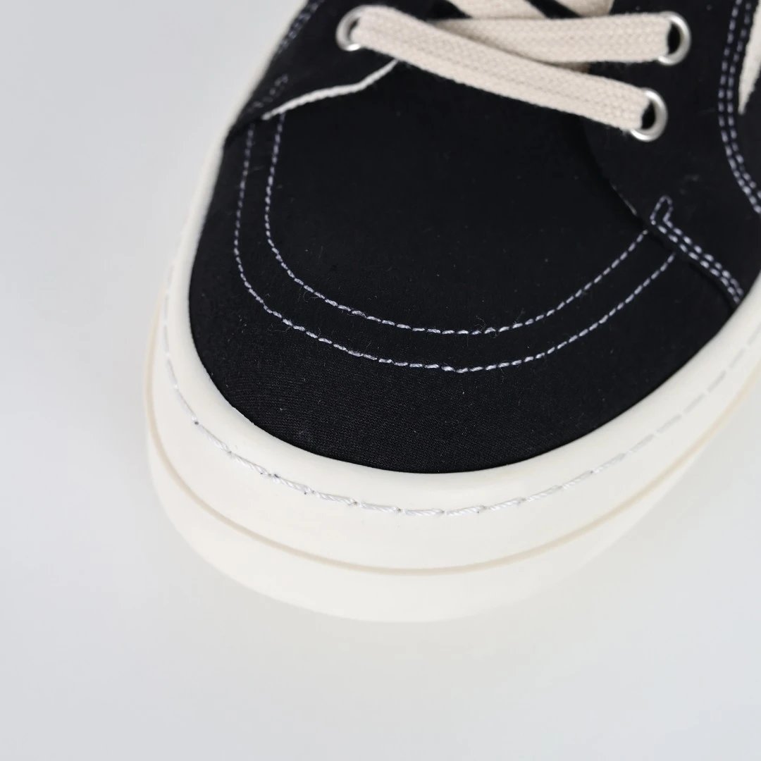 Rick Owens DRKSHDW Ramones High-Top Sneakers Black / Gray - 37