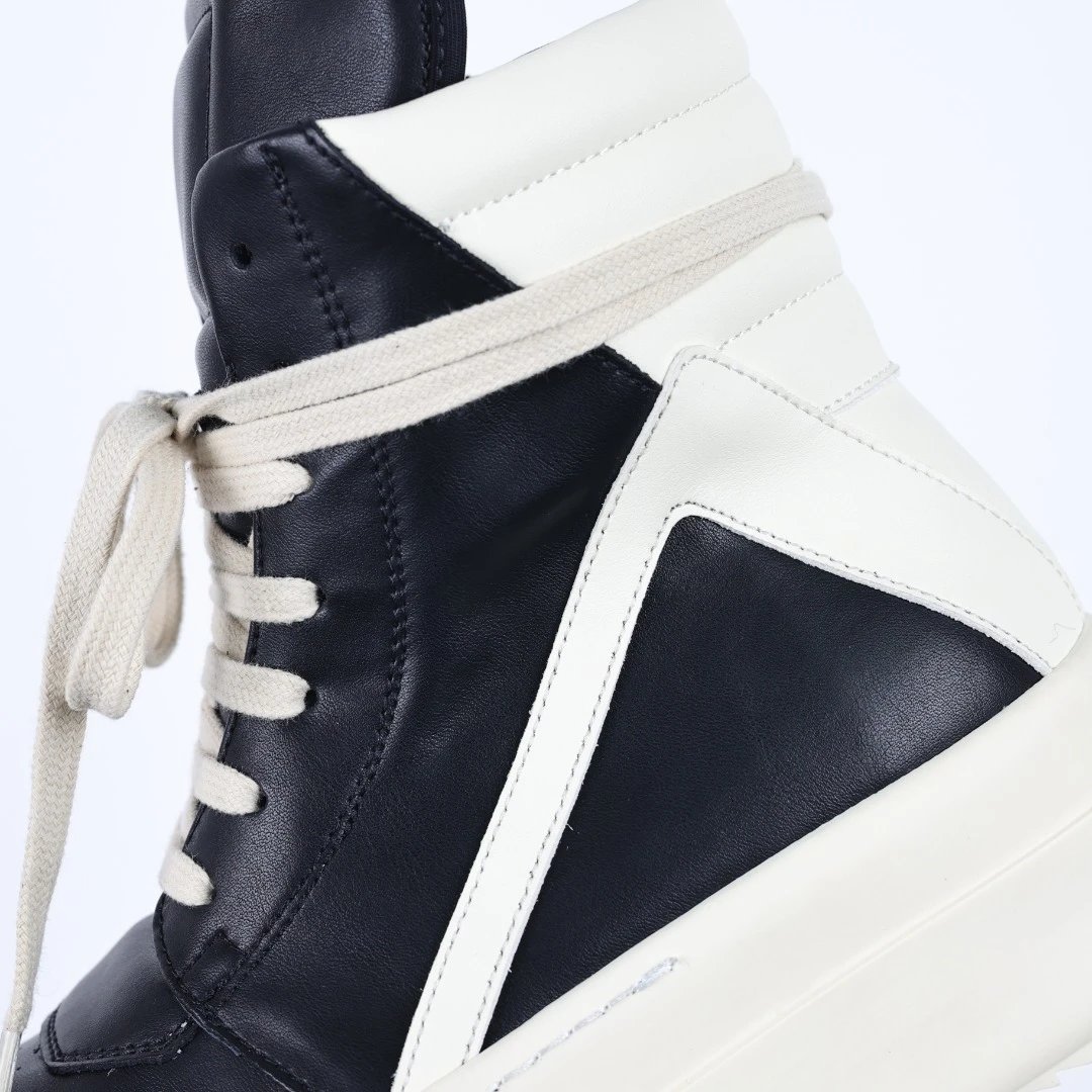 Rick Owens DRKSHDW Ramones High-Top Sneakers Black / Gray - 19